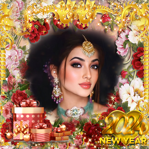 New Year Photo Frame 2024