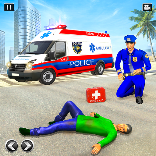 Police Ambulance Rescue Games