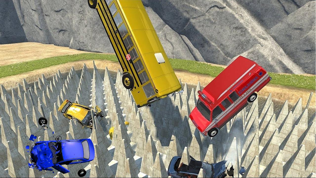 Download Beam Drive NG Death Stair Car Speed Crash android on PC