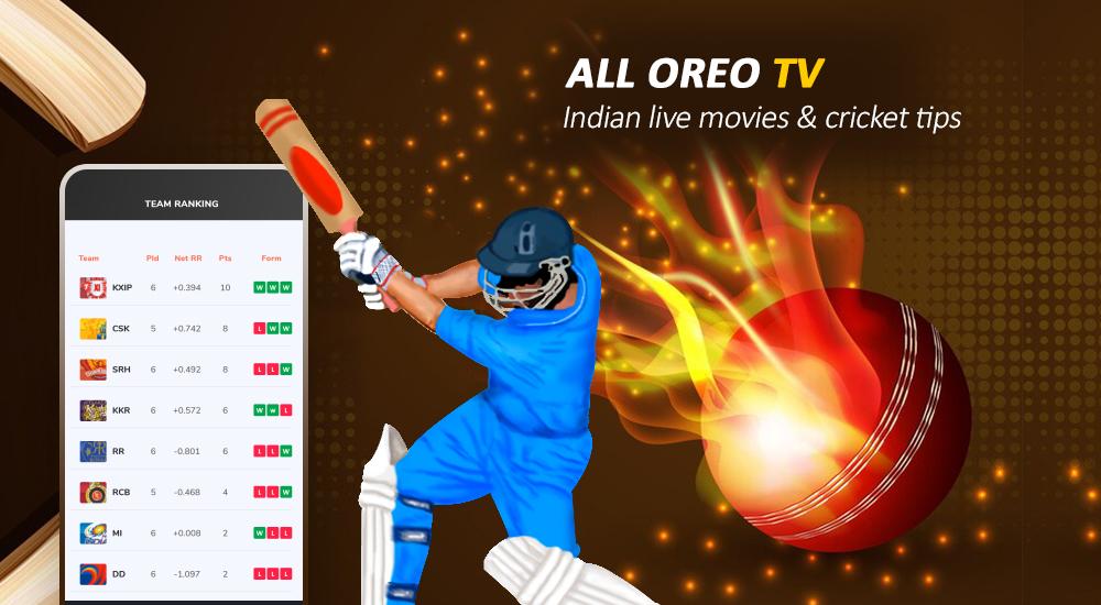 Oreo tv live cricket sale