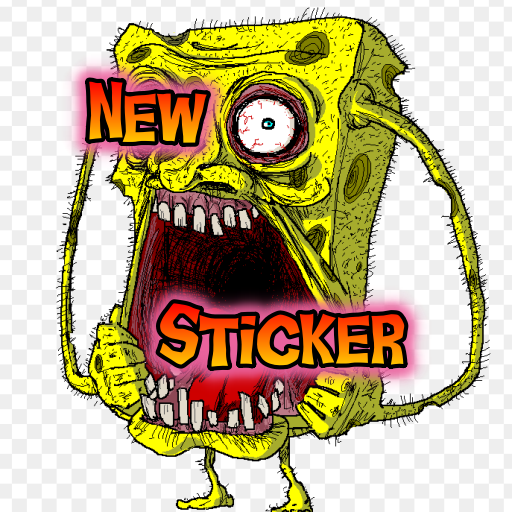 Sticker Wa Sponggebub