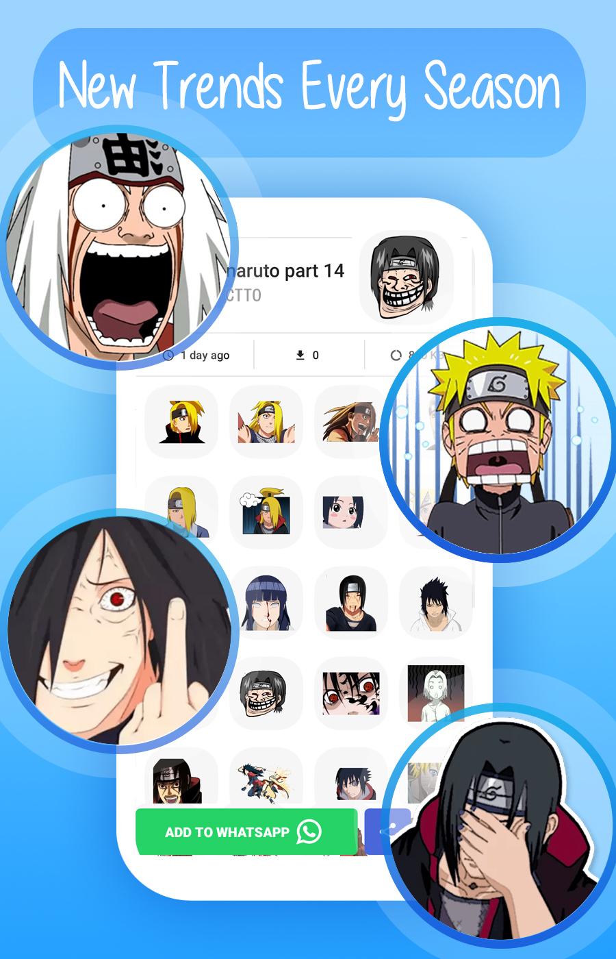 Скачать Anime Stickers for WhatsApp на ПК | Официальный представитель  GameLoop