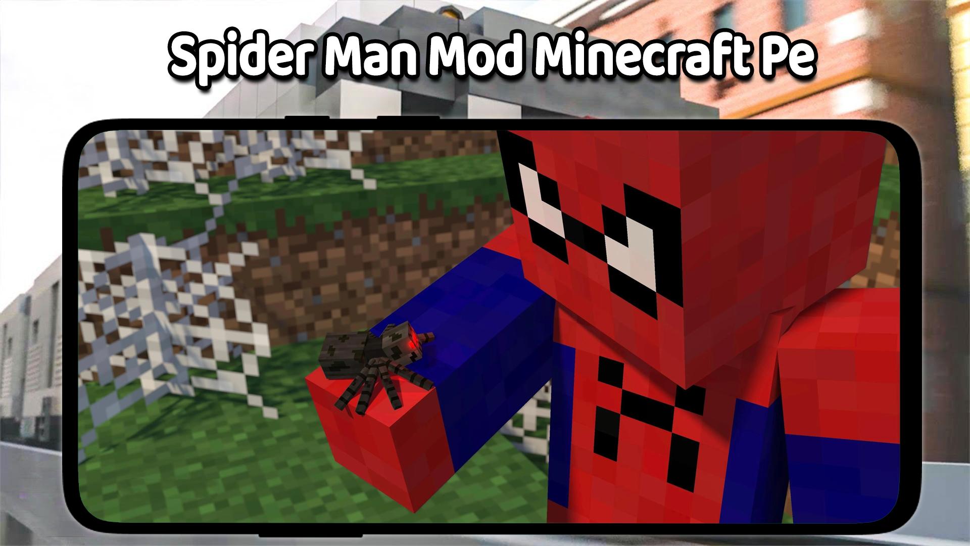 Download Spiderman Mod Minecraft MCPE android on PC