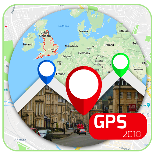 Street View Live GPS: Satellite, Hybrid, Maps View