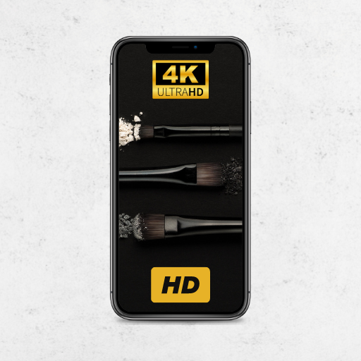 HD 4K خلفيات سوداء كيوت للبنات