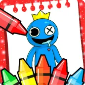 Rainbow Friends Coloring HD