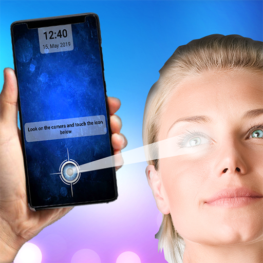 Unlock phone with eye retina (