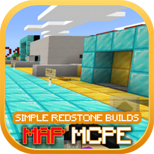 Simple redstone Maps for Mcpe