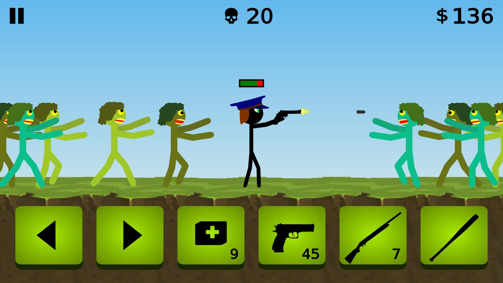 Download Stickman and Shotgun 2 android on PC