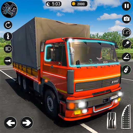 Grand Indian Cargo Truck Game