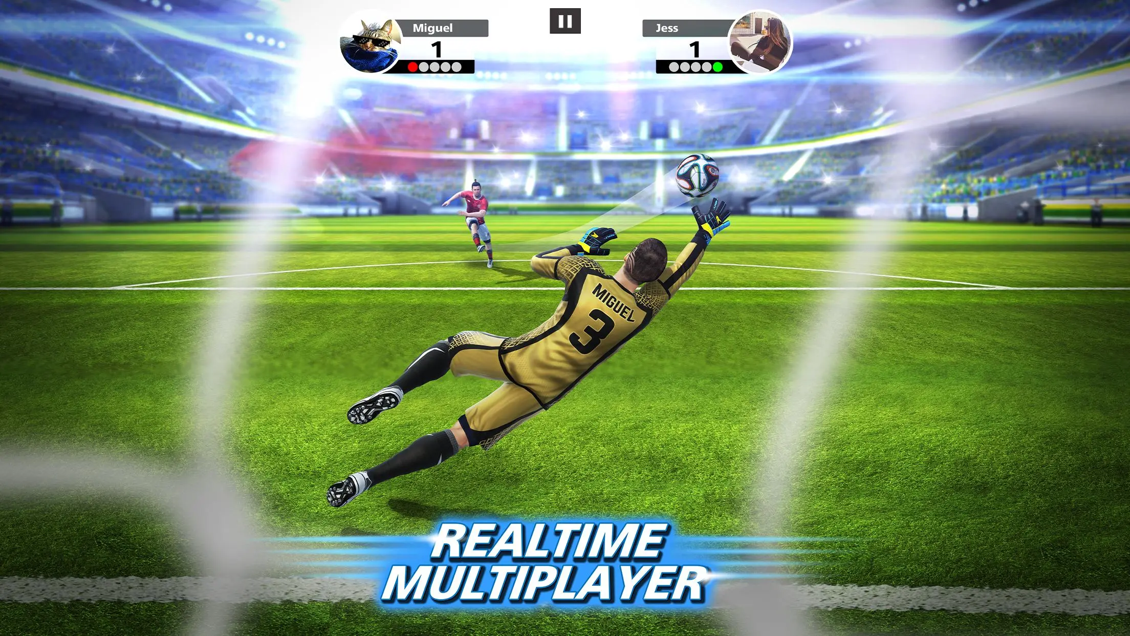 Baixar e jogar Football Strike - Jogo de Futebol online no PC com MuMu  Player