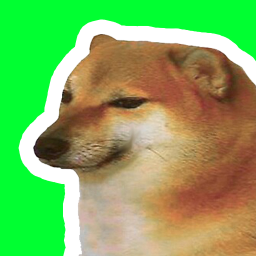 Stickers de Cheems doge