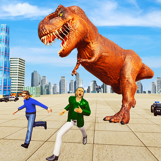 Dinosaur Shooting Game City