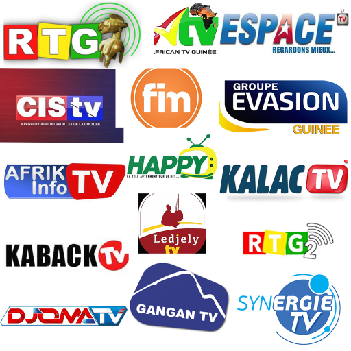 Guinee TV Direct +Radio AM FM