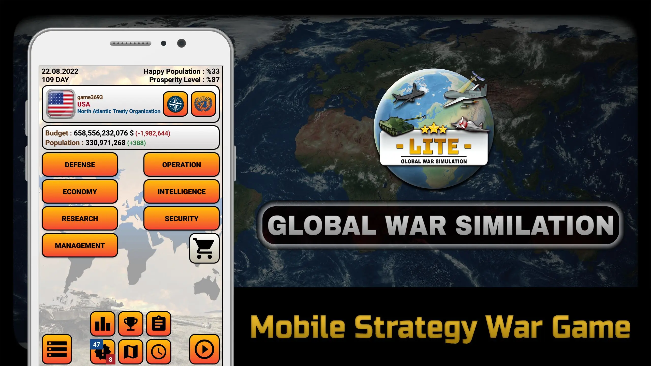 Baixe Global War Simulation Lite no PC