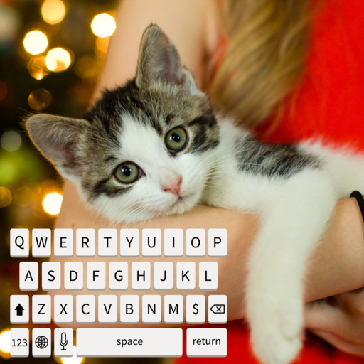 Cute Cat Theme Keyboard