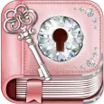 Cute Rose Gold Diary App