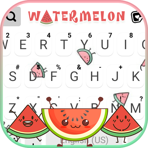 Cute Watermelon 2 Klavye Arkap