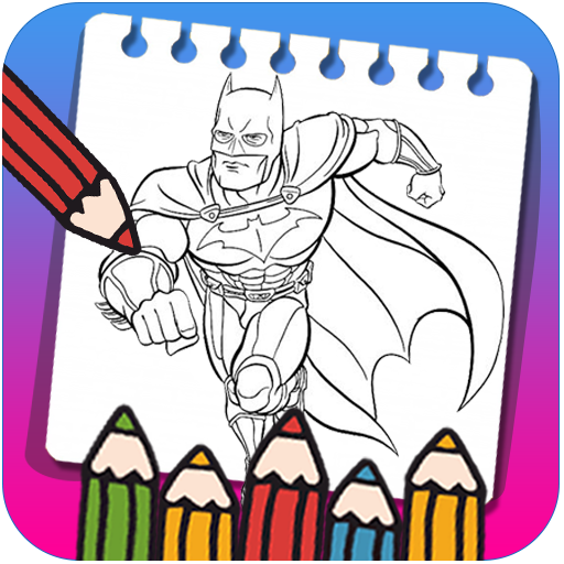 Super Hero Coloring Book for Kids New Coloring