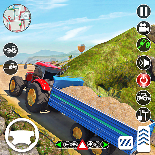 Traktör Sürüş Oyunu Çiftçiliği