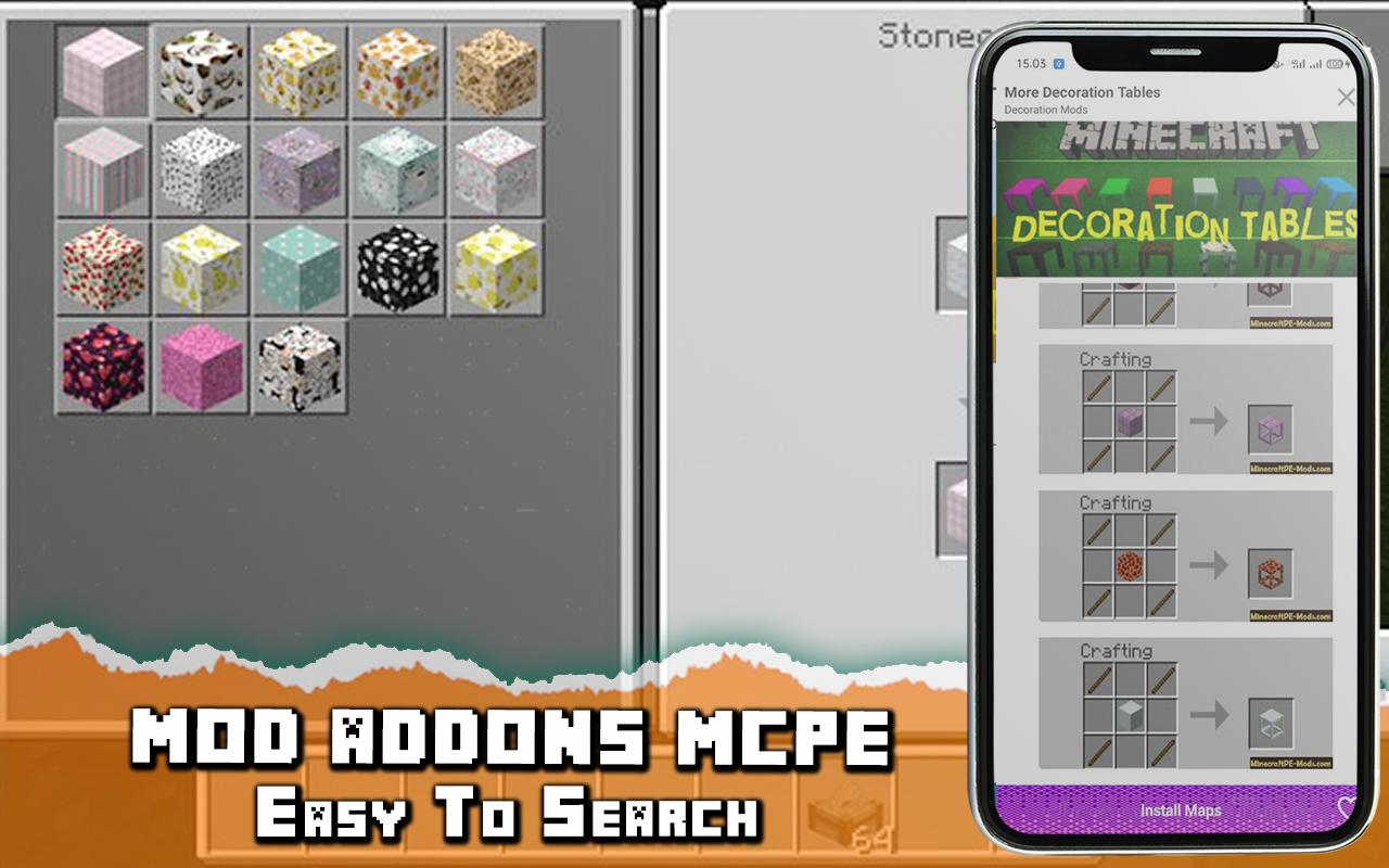 Скачать Addons Mods Craftsman For MCPE на ПК | Официальный представитель  GameLoop