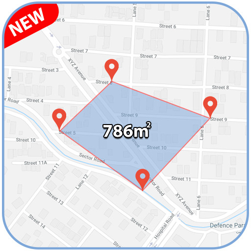 Land and Distance Calculator F