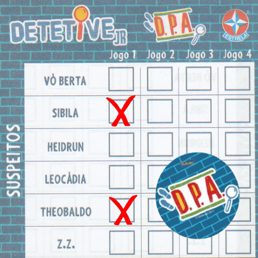 Detetive Jr D.P.A. - Bloco de 