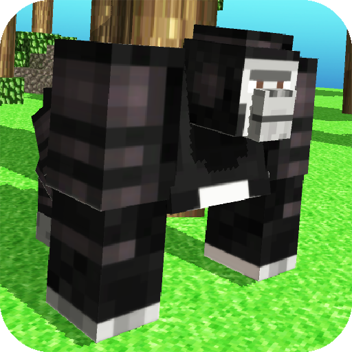 Blocky Wild Park: Gorilla Bash