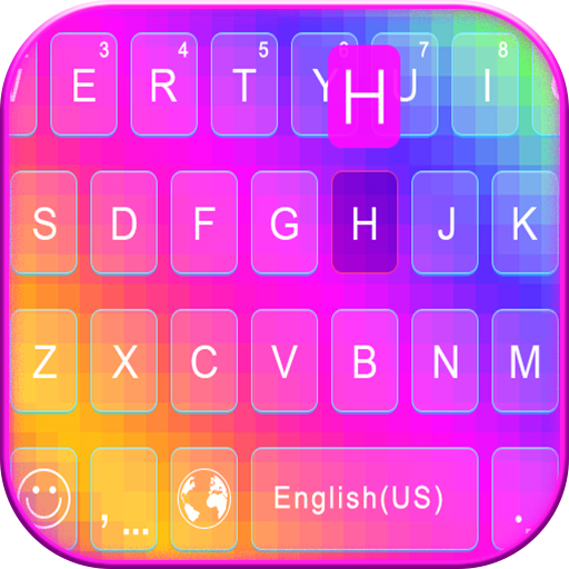 rainbow keyboard