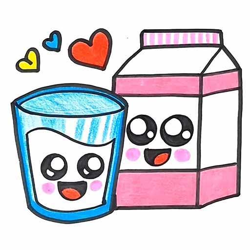 Cara Menggambar Minuman