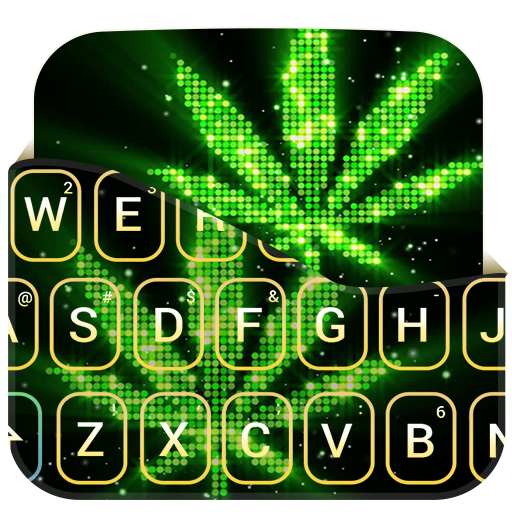 weed Rasta keyboard theme - weed Reggae Keyboard