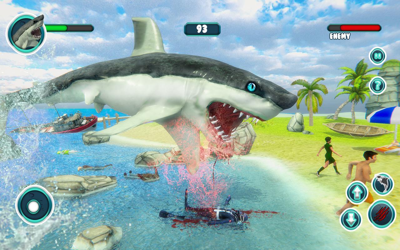 Скачать Shark Attack Game Simulator на ПК | Официальный представитель  GameLoop