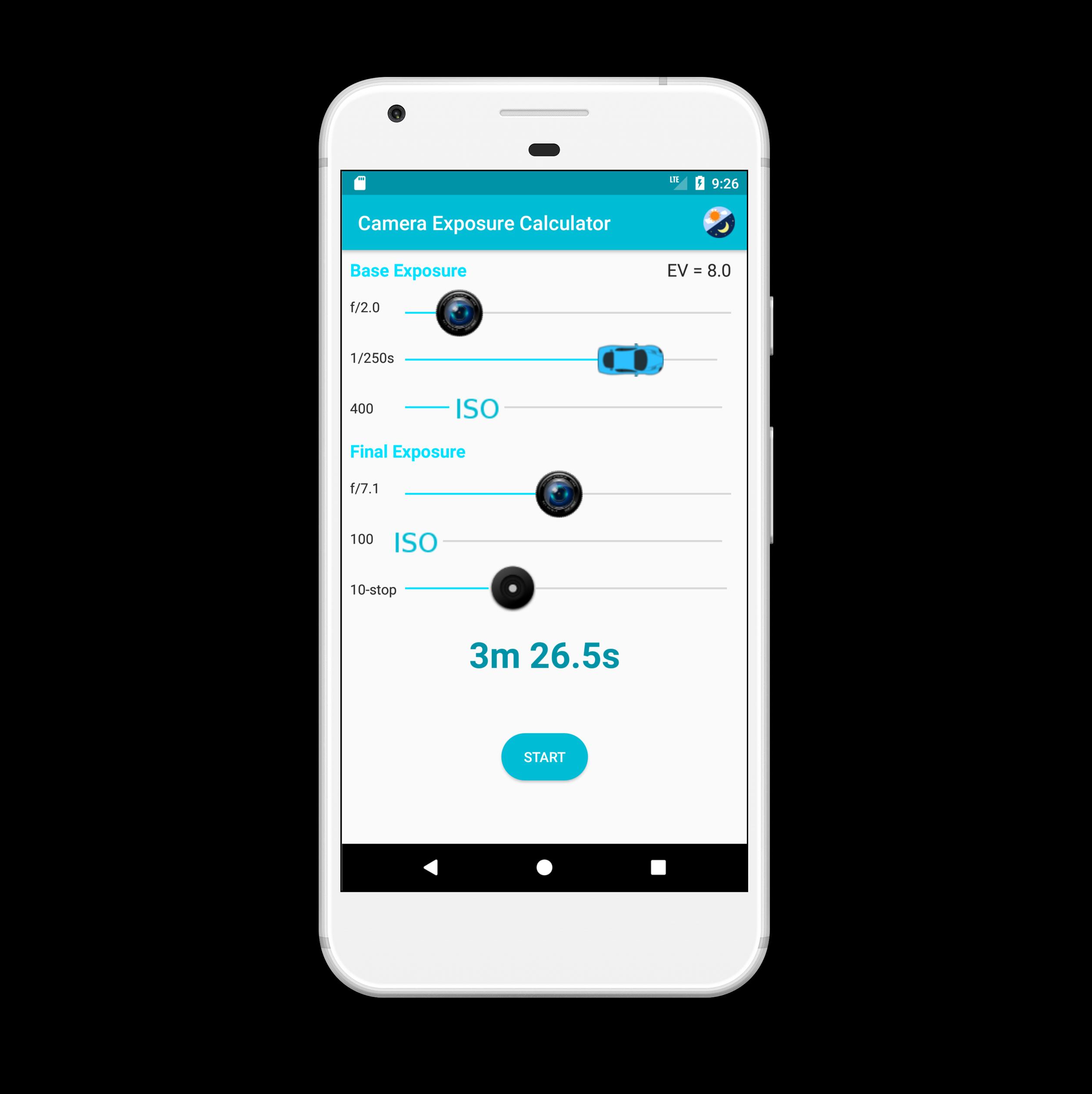 Download Camera Exposure Calculator android on PC