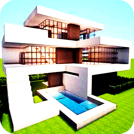 Amazing Modern House Maps MCPE