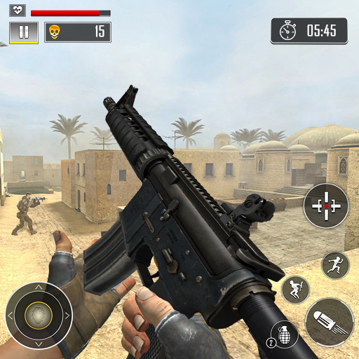 Fps Comando Pistola Juegos 3d