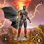Tornado Robot: Superhero Games