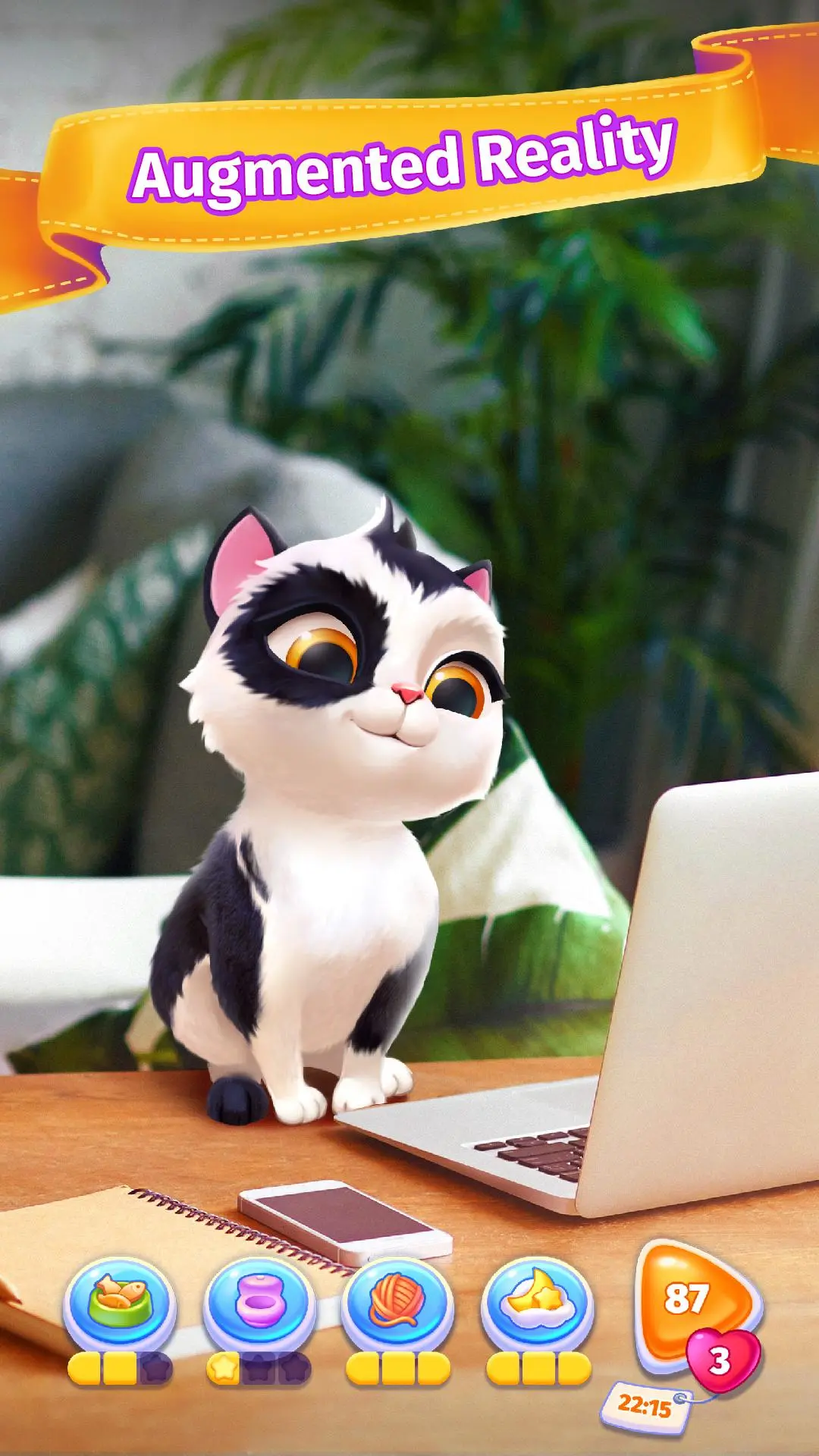 Baixe My Cat - Jogos de gato virtual no PC