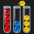 ボール選別 - 脳を鍛える色分けパズル ゲーム