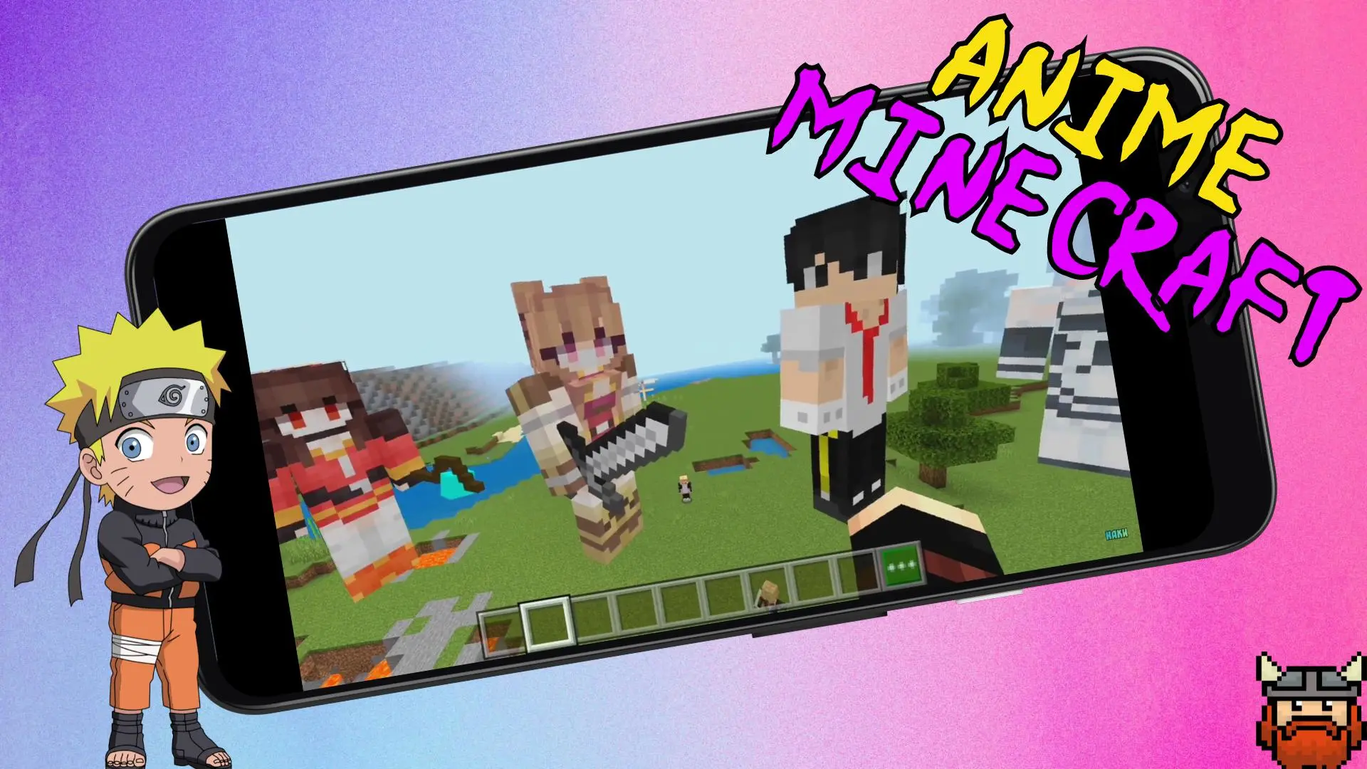 Download Anime Sword Mod for Minecraft android on PC