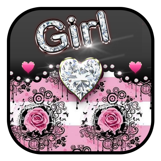 Rose Pink Diamonds Girl Theme