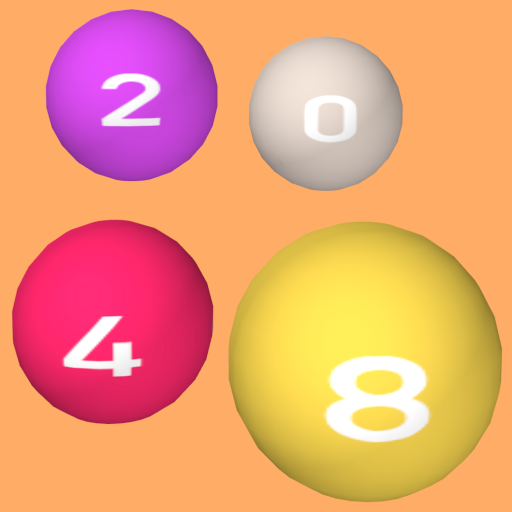 3D Ball Pop 2048