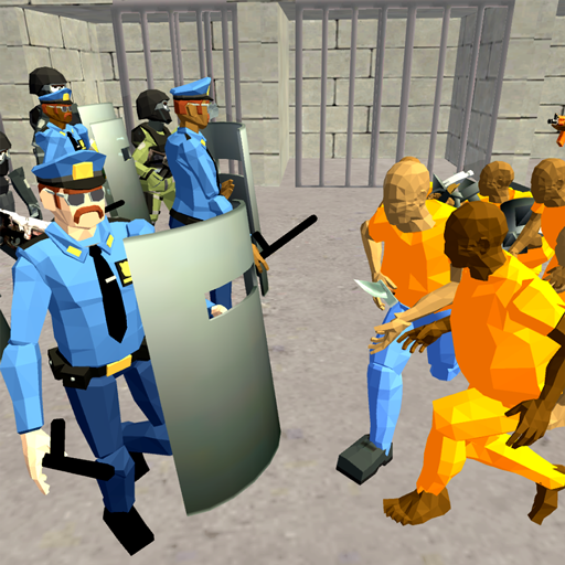 Battle Simulator Prison Polisi