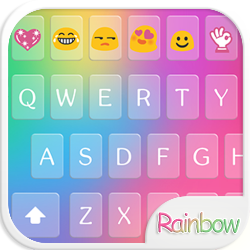 Rainbow Love - Emoji Keyboard