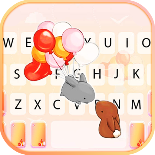 Cartoon Love Keyboard Theme