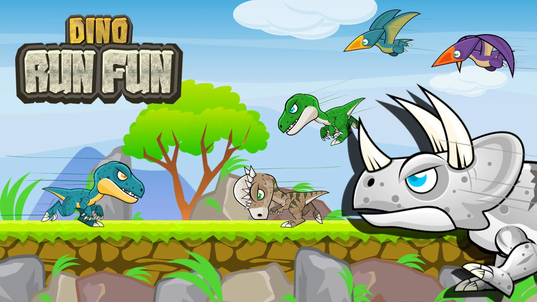 Download Dino Run Fun android on PC