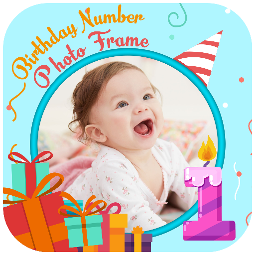 Birthday Number Photo Frame