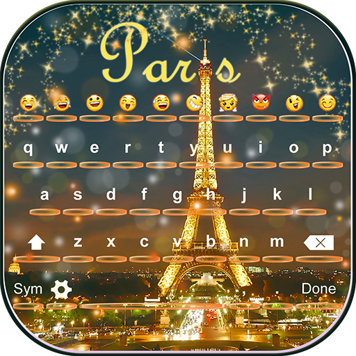 Paris Night Keyboard Themes