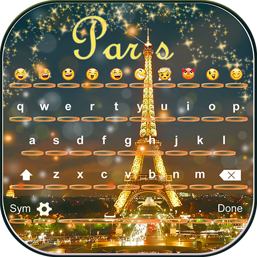 Paris Night Keyboard Themes