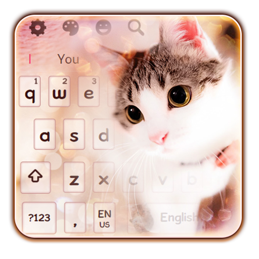 Cute Furry Cat Keyboard