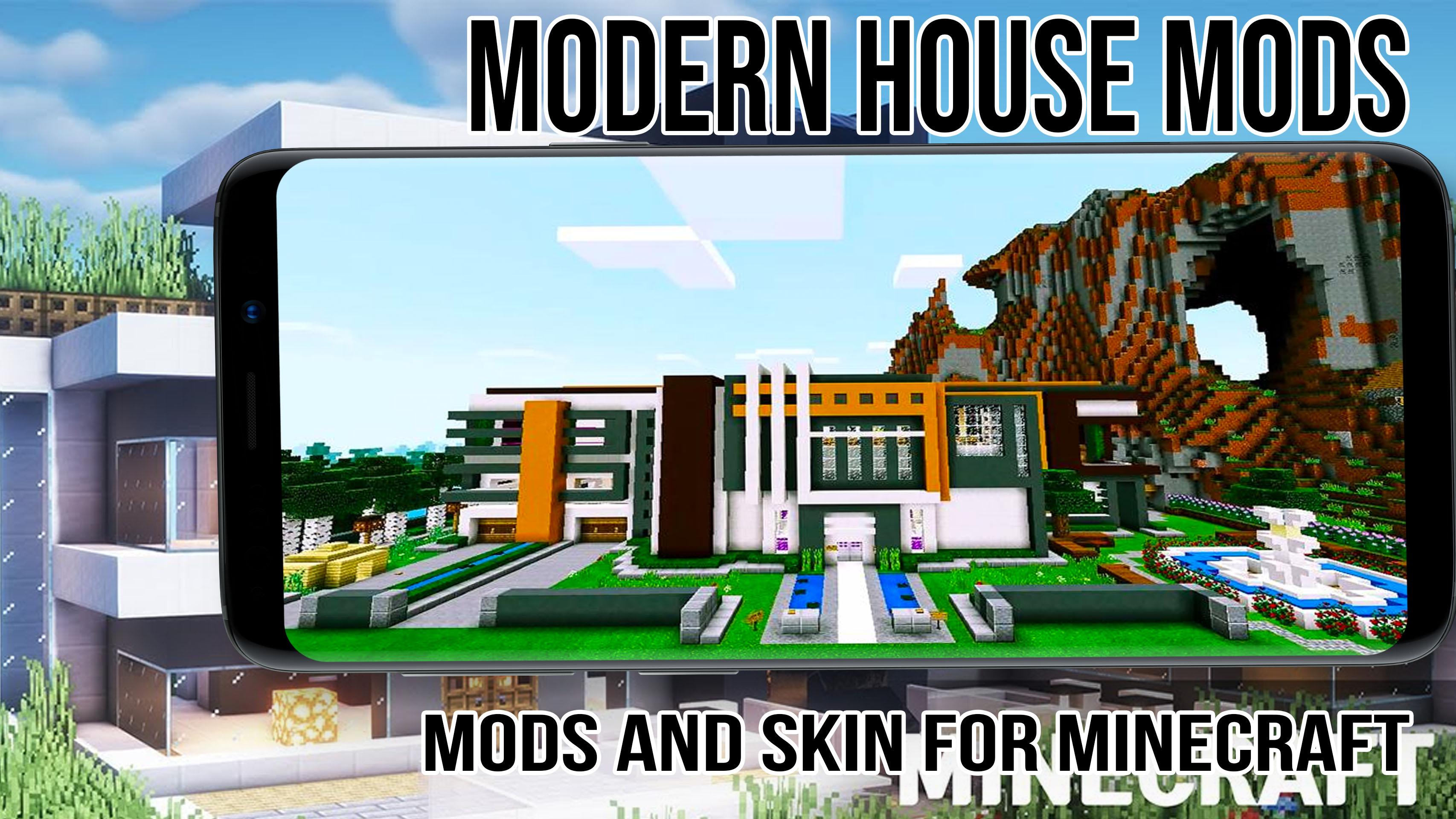 Скачать Cool House Mod - Modern House Mod For Minecraft PE на ПК |  Официальный представитель GameLoop